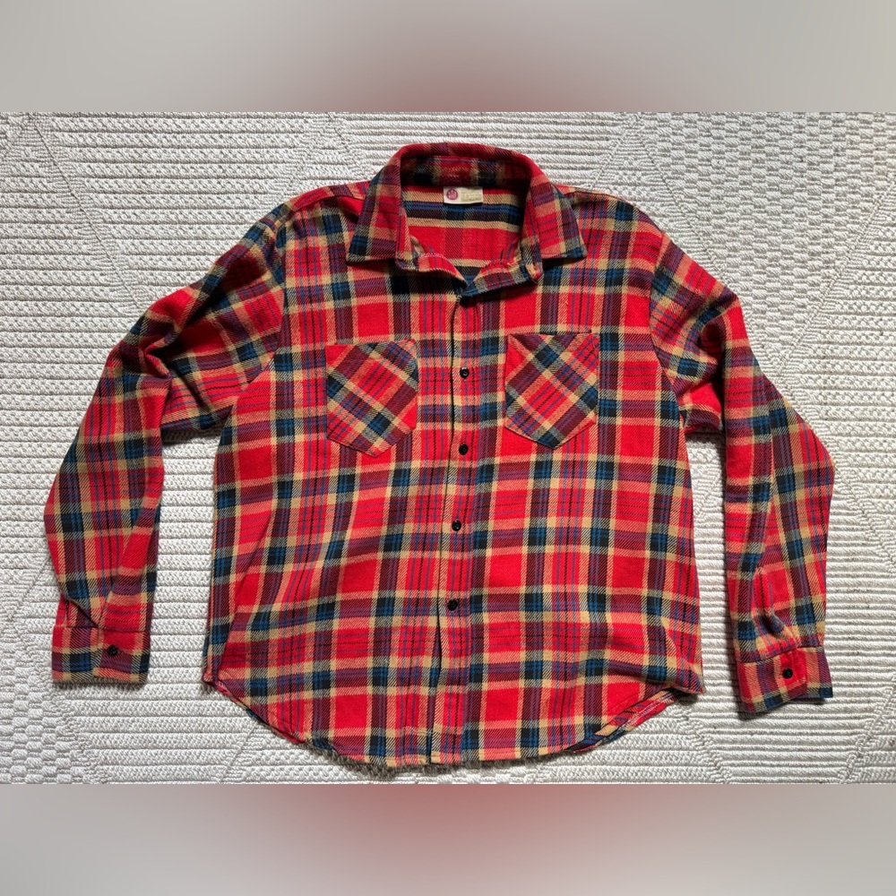 Kings road vintage 1970’s flannel